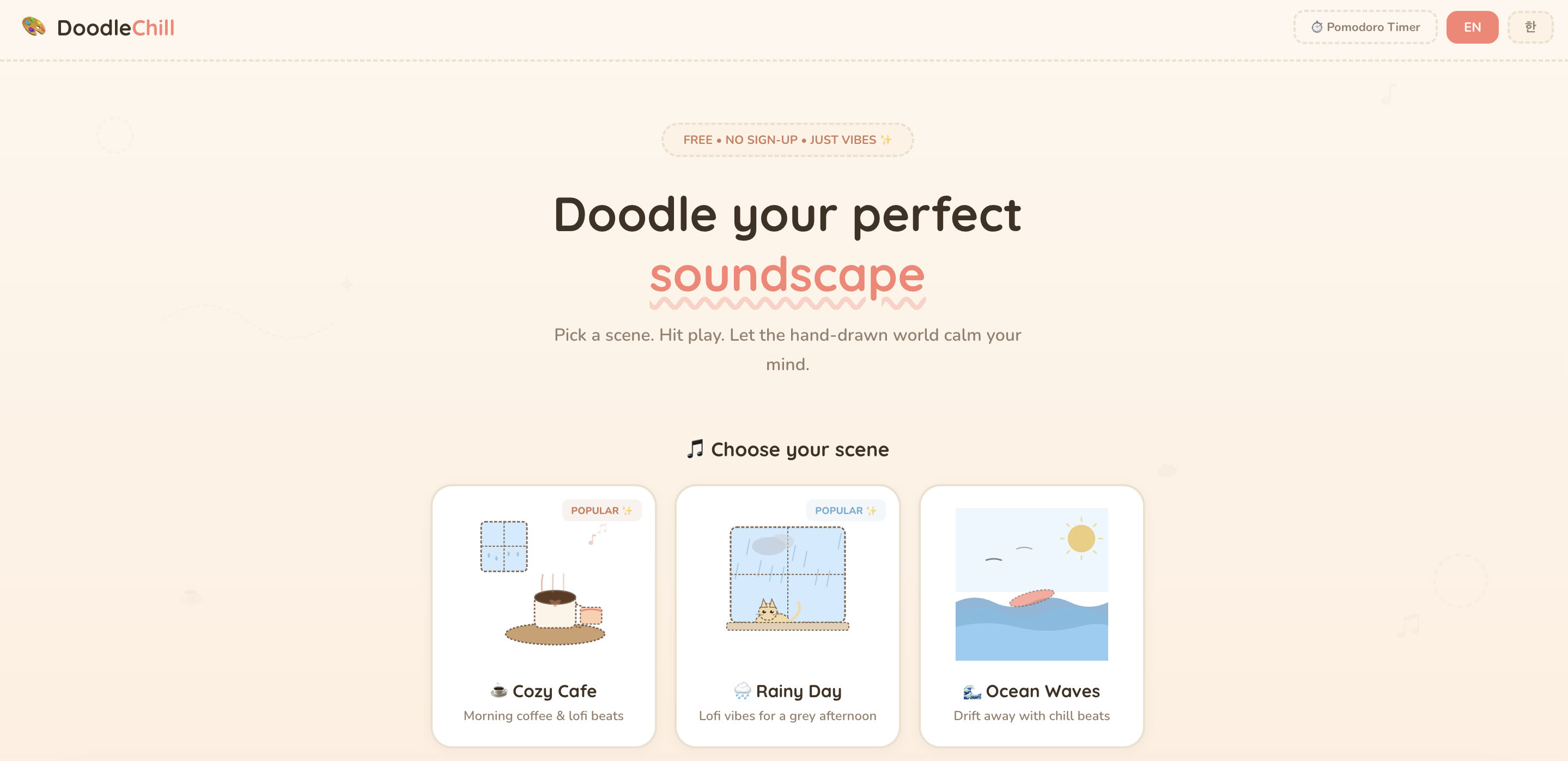 DoodleChill screenshot 2