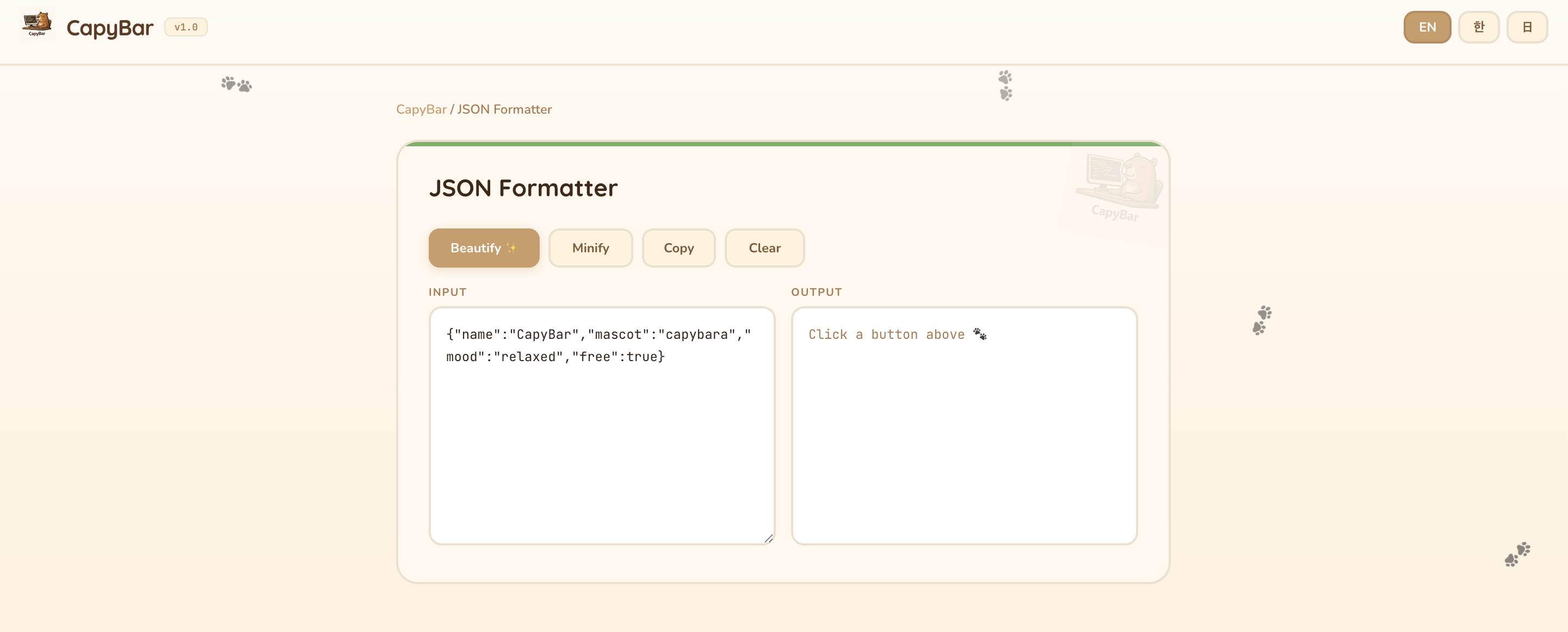 CapyBar screenshot 3